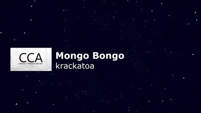 CCA l Mongo Bonga- krackatoa [Elektronic, Minimal] смотреть онлайн