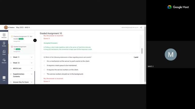 App Dev 2 : Activity / Practice Session - Week 12 смотреть онлайн