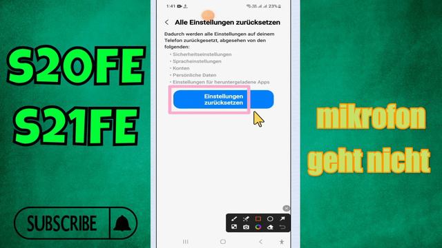 Samsung Galaxy S21 FE , S20 FE mikrofon geht nicht || Anruf-Audio-Problem смотреть онлайн