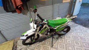 Нулевик на питбайке показал себя не плохо