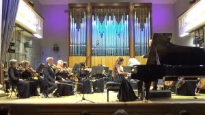 Й. Гайдн Концерт для фортепиано с оркестром ре мажор, 1 часть