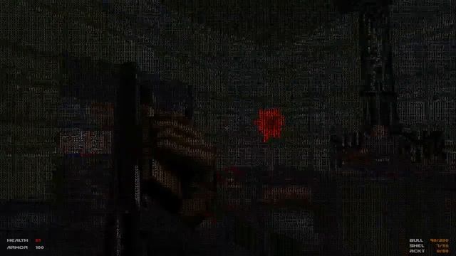 ASCII Doom 4K144FPS смотреть онлайн
