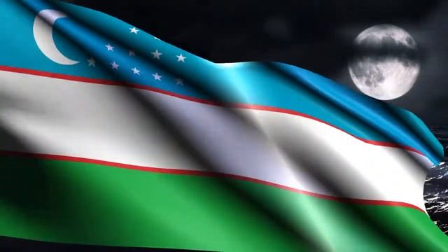 O'zbekiston Bayrog'i Özbekistan Bayrağı