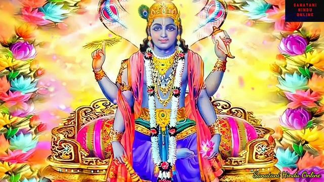 Sri Vishnu Dhyan & Pronam Mantra, Vishnu Mantra In Bengali, Sri Vishnu Dwadashnaam Stotram, Kalki