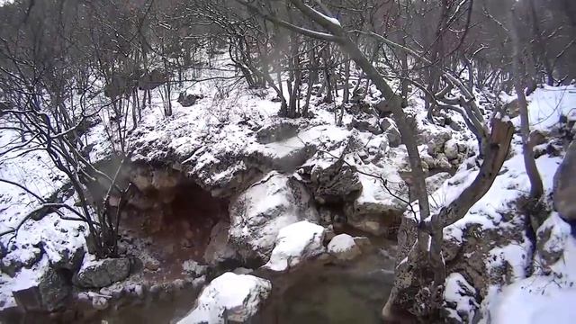 Крым. Урочище Кизил-Коба, водопад Су-Учхан. смотреть онлайн