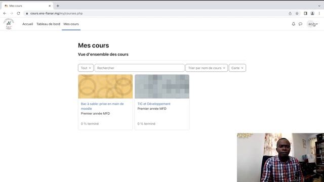 Moodle ENS Fianarantsoa: Première connexion смотреть онлайн