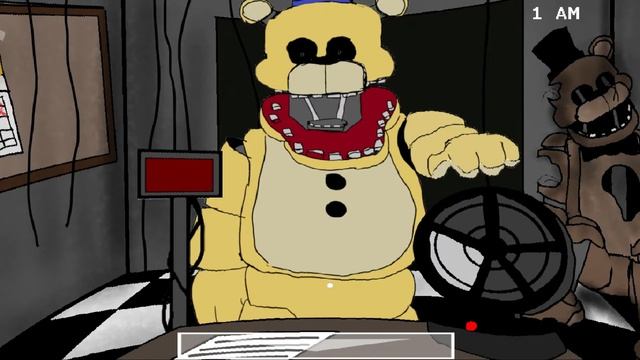 FNaF: FREDBEAR'S FAMILY DINER DEMO - All Jumpscares