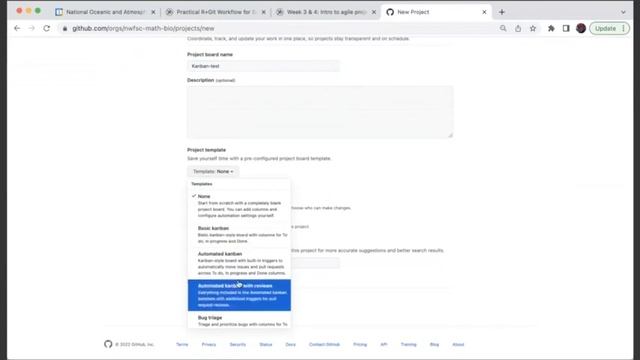 R+Git Workflow 2022: Week 3 Intro to Agile and Kanban with GitHub смотреть онлайн