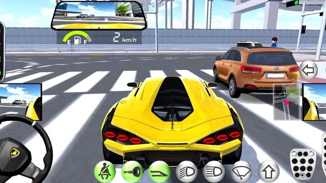 3D Driving class 3d driving Station Car driving Highway Road. смотреть онлайн