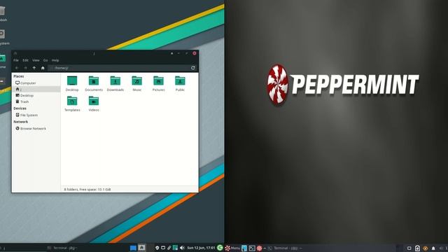 Manjaro 21 vs Peppermint OS 2022 смотреть онлайн