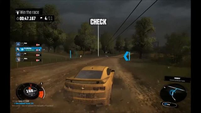 The Crew Closed Beta - Racing with CHEVROLET CAMARO SS 2010 смотреть онлайн