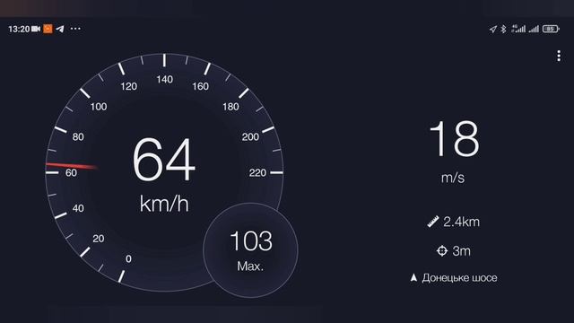 Замер максимальной скорости на Shineray X-trail 200. + GPS. 163fml. смотреть онлайн