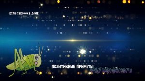 Если СВЕРЧОК в доме. Приметы-предостережения