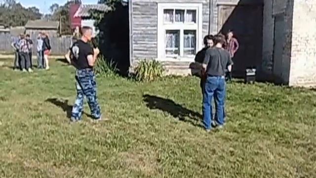 Традиционный казачий бой с оружием и без 11.09.2016 Усвятье смотреть онлайн