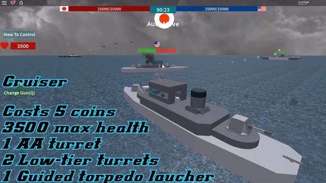 A beginners guide to ROBLOX Naval Warfare - Ships and planes смотреть онлайн