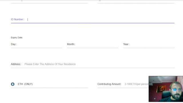 Daex  Прохождение процедуры KYC