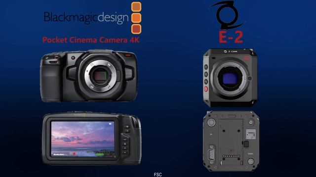 Blackmagic Pocket Cinema Camera 4K vs Z CAM E2 смотреть онлайн
