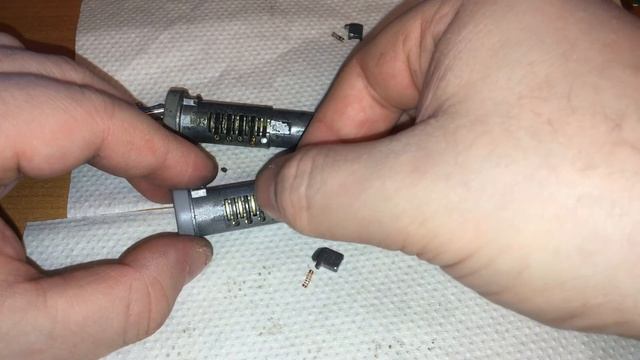 Как при замене на новую вставку оставить старый ключ Daewoo Matiz/Nexia. смотреть онлайн