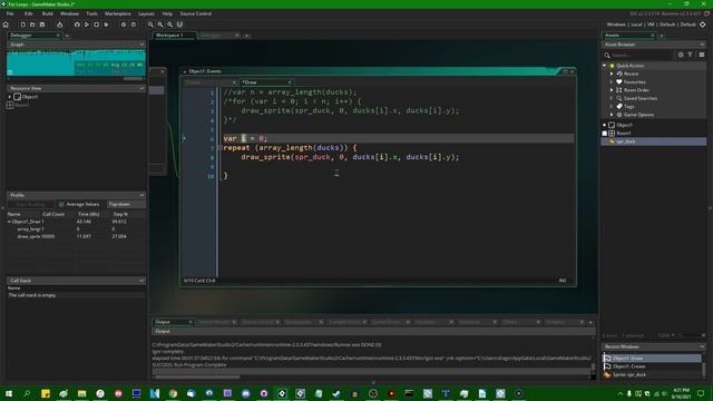 Faster Loops - Optimizing GameMaker Games