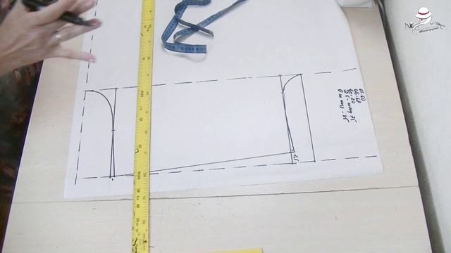 Построение выкройки самых простых школьных брюк на мальчика. смотреть онлайн