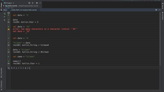 9 mengenal karakter di kotlin смотреть онлайн
