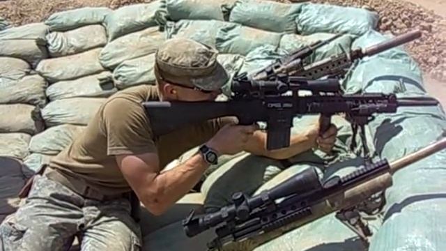 Silenced AR-15, M110 SASS, and M24 смотреть онлайн