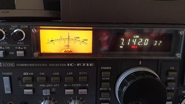 Icom IC-R71E with MLA-30+ Indoor смотреть онлайн