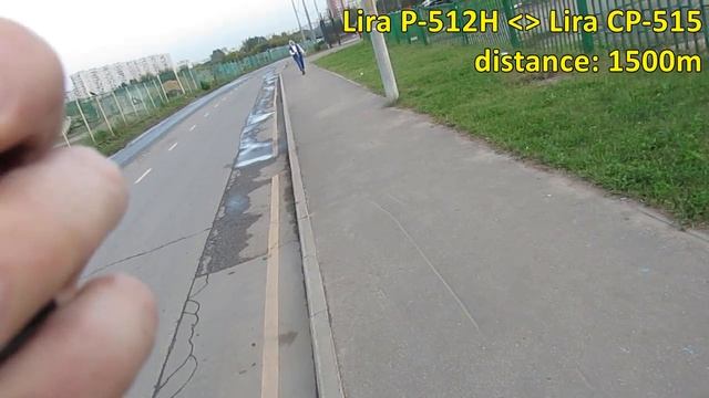 ? Рации Lira P-512H и CP-515 тест дальность город / Радиосвязь ? смотреть онлайн