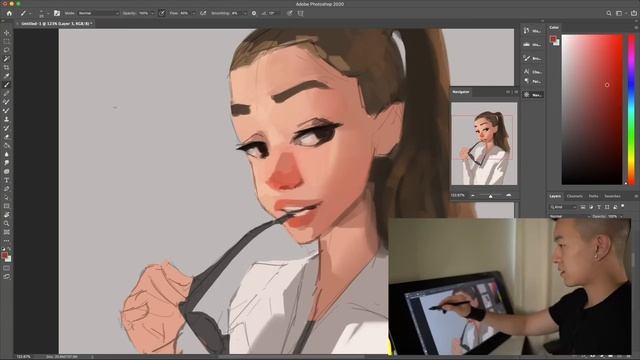 Timed Digital Art Challenge | 5m vs. 15m vs. 50m смотреть онлайн