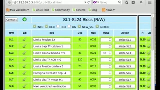 Communication server on Raspberry Pi with Millenium 3 (Crouzet) смотреть онлайн
