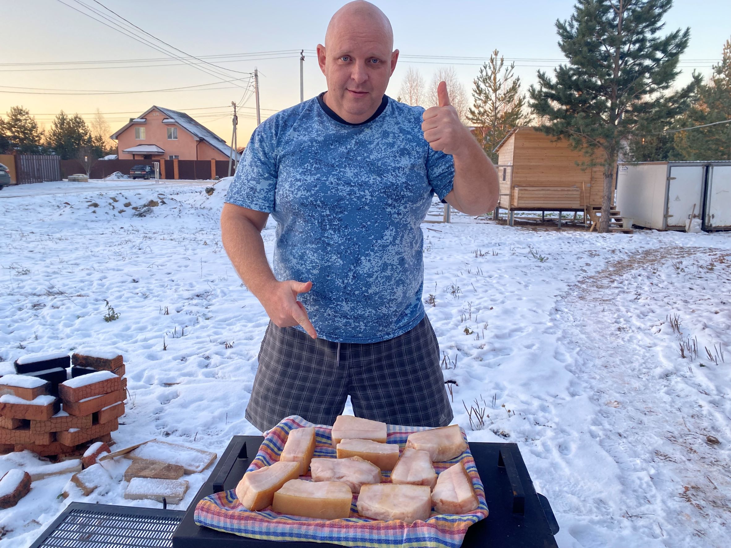 Сало горячего копчения. смотреть онлайн