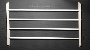 Сборка решетки выпадения детей «Безопасное Окно»