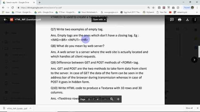 Most expected HTML Questions | Most Repeated HTML Questions for I.P. Class XII Board Exam смотреть онлайн