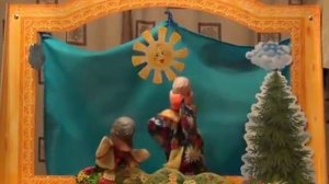 Кукольный театр. Два веселых гуся. Кукольный театр для детей - два веселых гуся