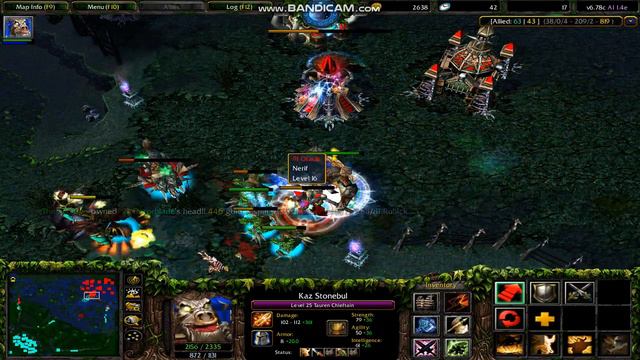 Warcraft 3 Dota SS7 : Random Hero with Mjollnir ??!!! смотреть онлайн