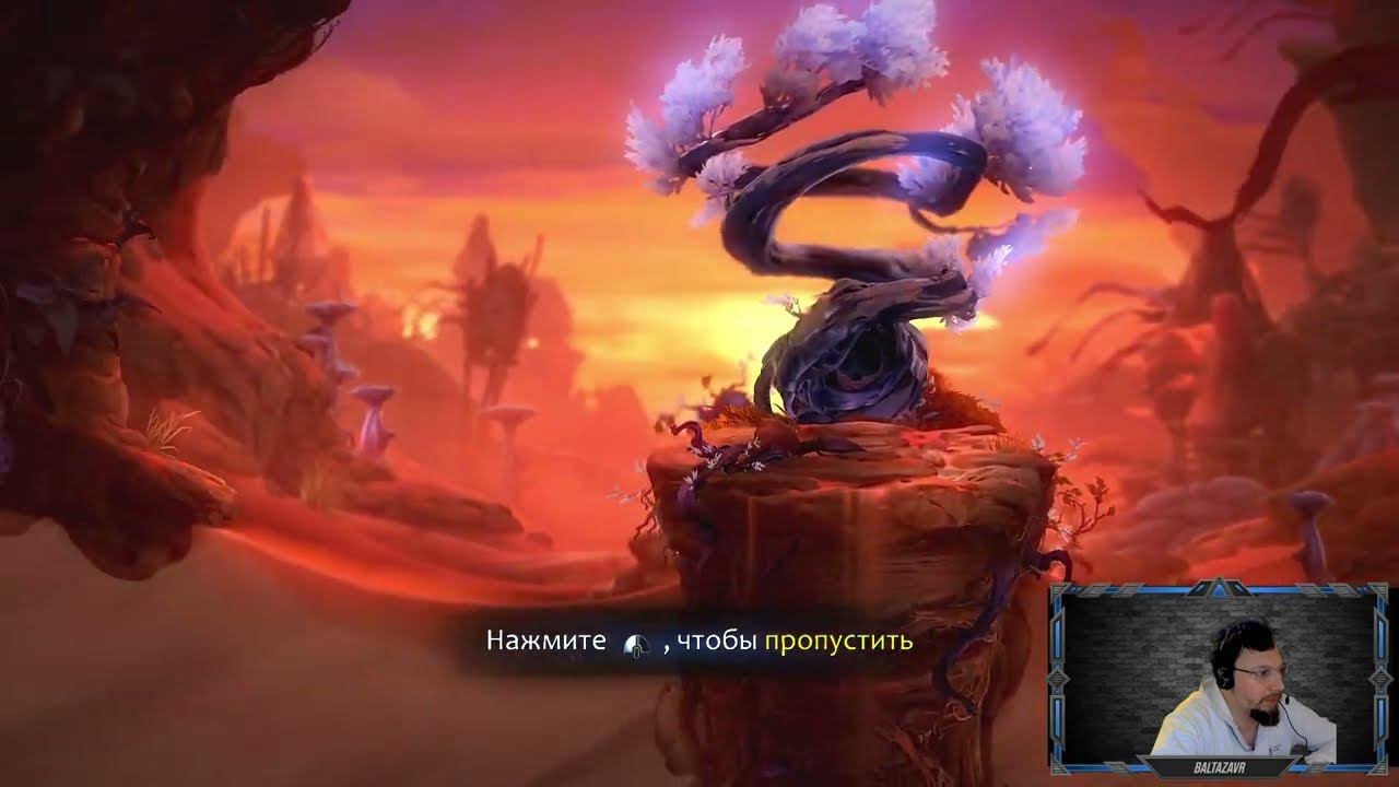#18. Ori and the Will of the Wisps. Подветренные пустоши. Гонка с духом в Тихом лесу.
