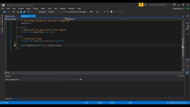 [UE4] Learn C++ By Blueprint - Part 2: Creating Functions смотреть онлайн