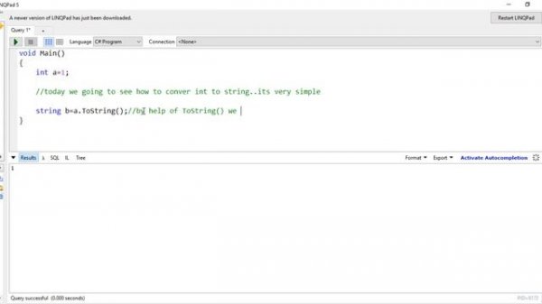 Convert int to string in c#?