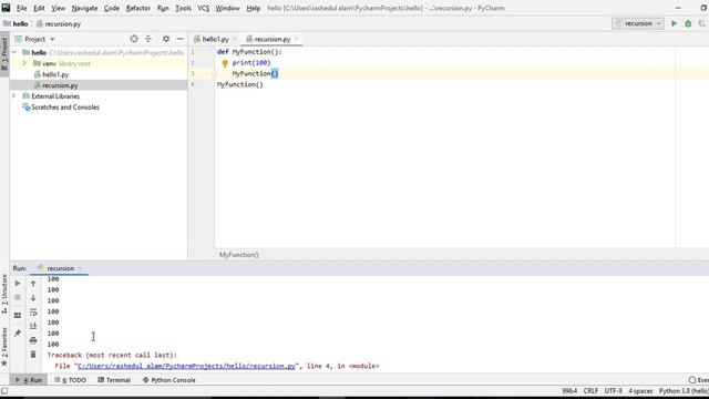 47. Python Bangla Tutorial for Beginners | Recursion in Python | Recursion Explained | Study Mart смотреть онлайн