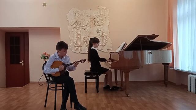 Л.В.Бетховен "Контрданс".Сударенко Маргарита, Попов Александр смотреть онлайн