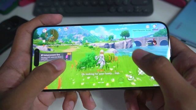 iPhone 15 Pro Max Genshin Impact Gaming Test - It's Awesome! смотреть онлайн