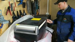 Ремонт автохолодильника DAF....