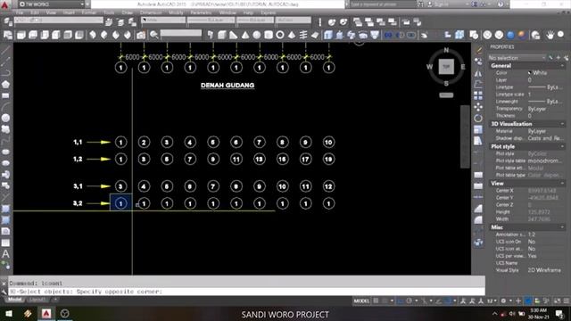 Cara mengurutkan angka di Autocad otomatis (automatic text numbering) смотреть онлайн