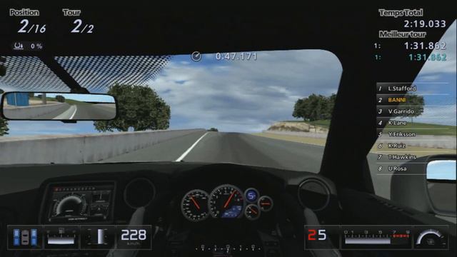 Gran Turismo 5 - Nissan GT-R Black Edition '12 (HYBRiD) PS3 Gameplay смотреть онлайн