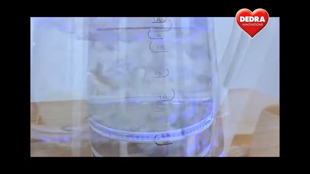 Skleněná rychlovarná konvice 1,7L LED VISION SYSTEMAT Střední смотреть онлайн