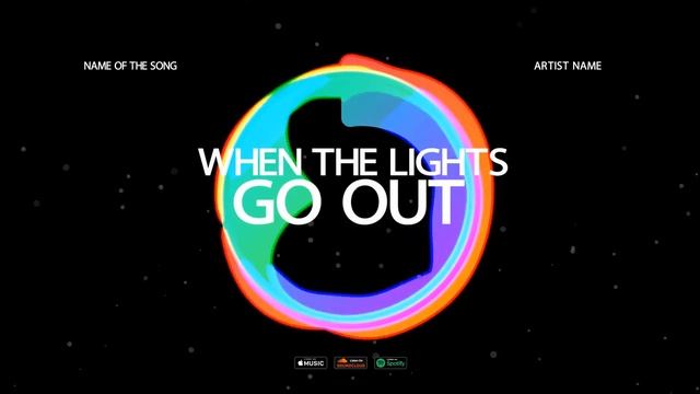 Music Visualizer Modern Lyrics