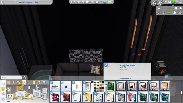 ⚫ Черно-белая микро-квартира// Black and white micro-apartment// The Sims 4 Speedbuild ⚫ смотреть онлайн