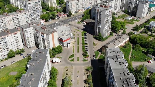 Рыбинск, съемка с квадрокоптера - часть 2 смотреть онлайн