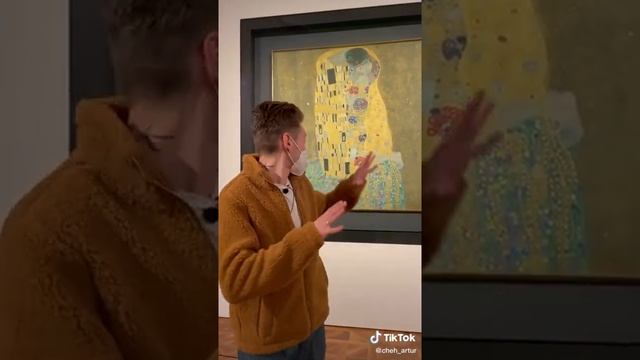 "Поцелуй" Густав Климт cheh_artur смотреть онлайн