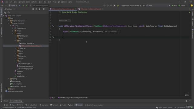 15-03. Behavior Tree Service